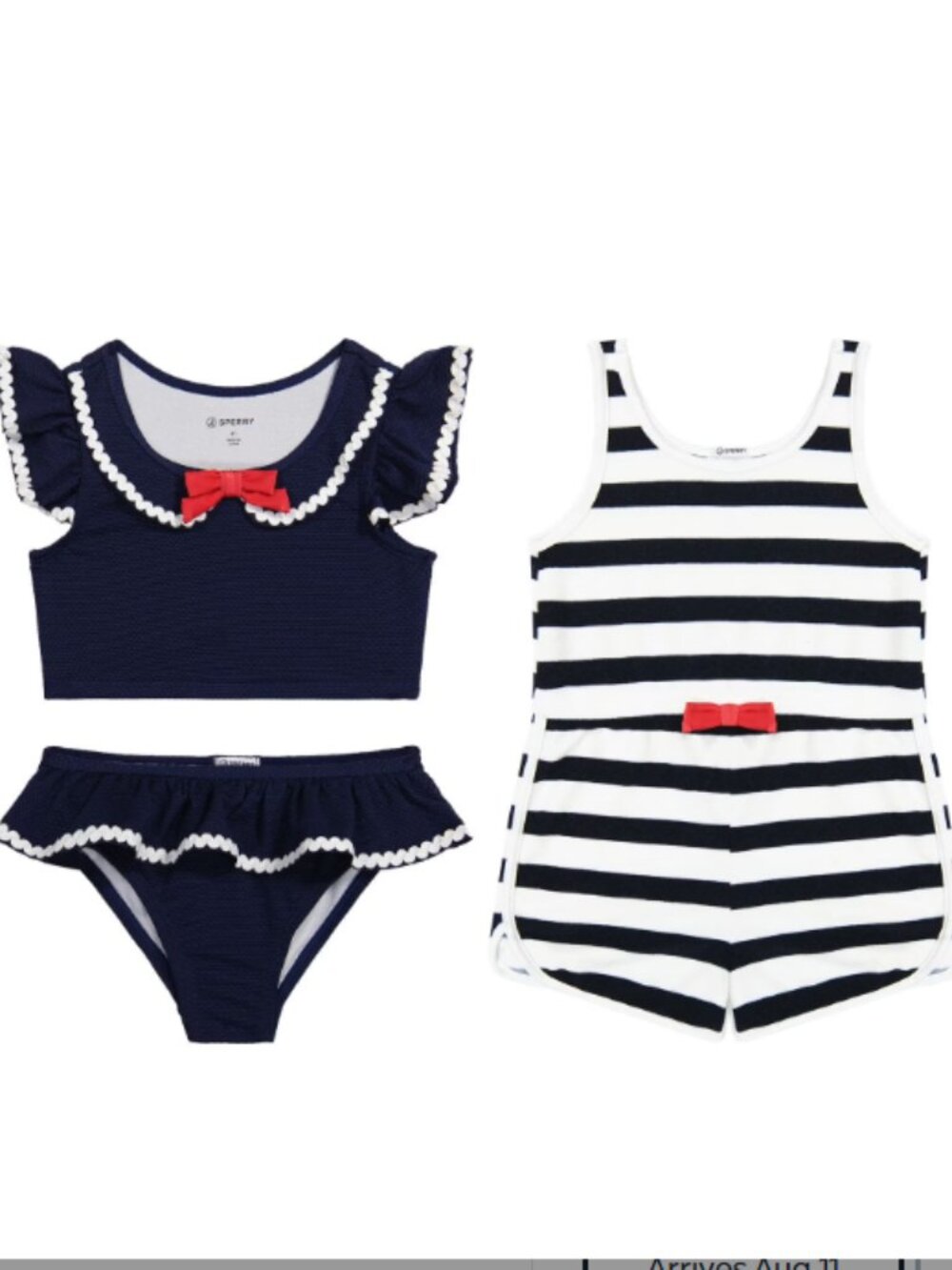 3pc Girls Sperry Swim Set